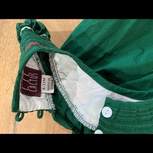 6-12M Smocked Christmas Dress